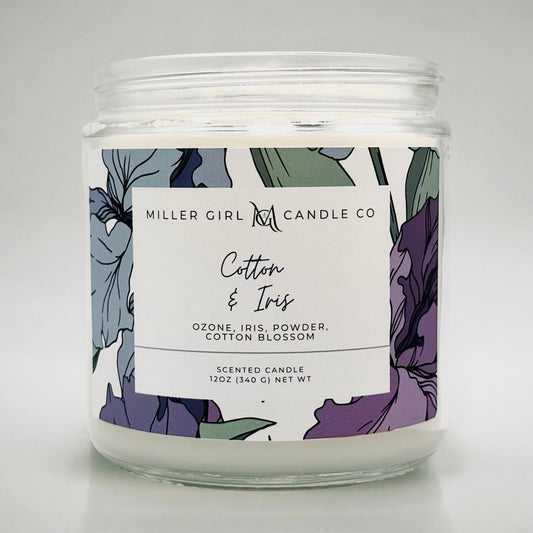 Cotton & Iris Candles & Wax Melts