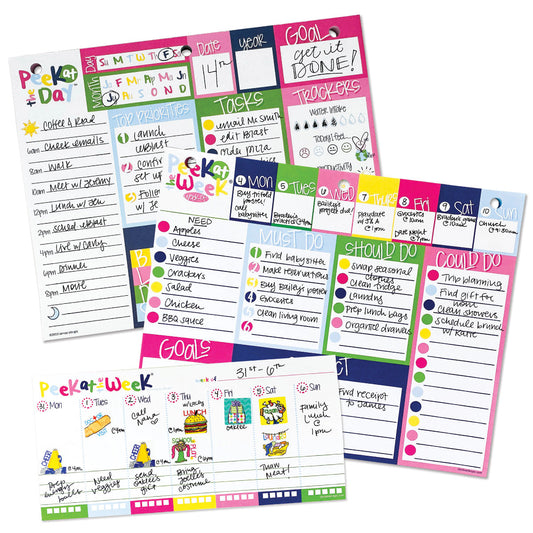 Plan Your Way Bundle | Daily & Weekly Planner Pads